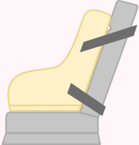 シートベルト固定式