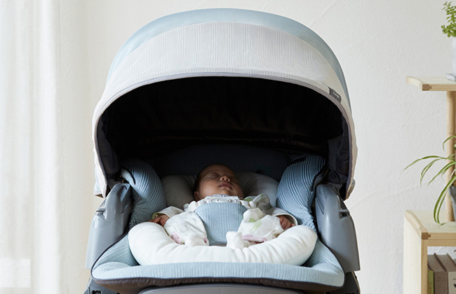 赤ちゃんの眠りに理想的な暗さを実現