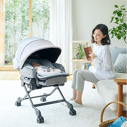 Combi コンビ ハイ＆ロー オートスウィングラック ネムリラ BEDi