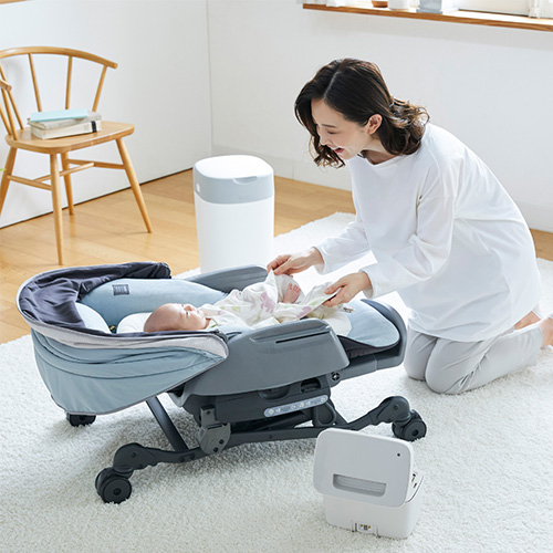 Combi コンビ ハイ＆ロー オートスウィングラック ネムリラ BEDi