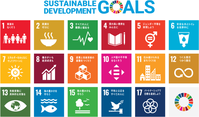 SDGs Eς邽߂17̖ڕW