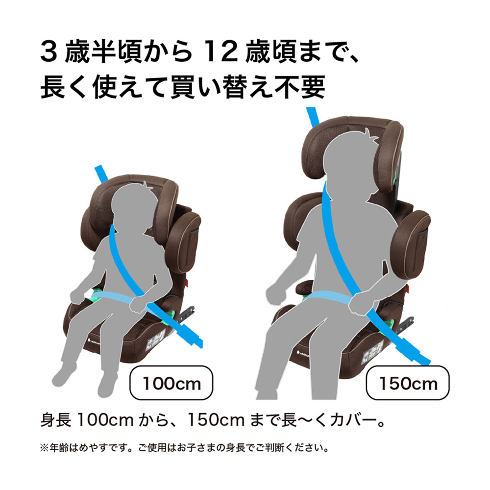 ハイバックジュニア ISOFIX | チャイルドシート レンタル | ダスキンベビー用品かしてネッと